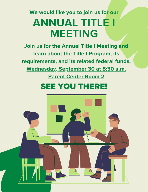 Annual Title I Meeting Featured Photo