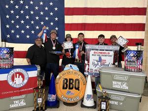 Temple HS Pitmasters finished third at state BBQ cookoff