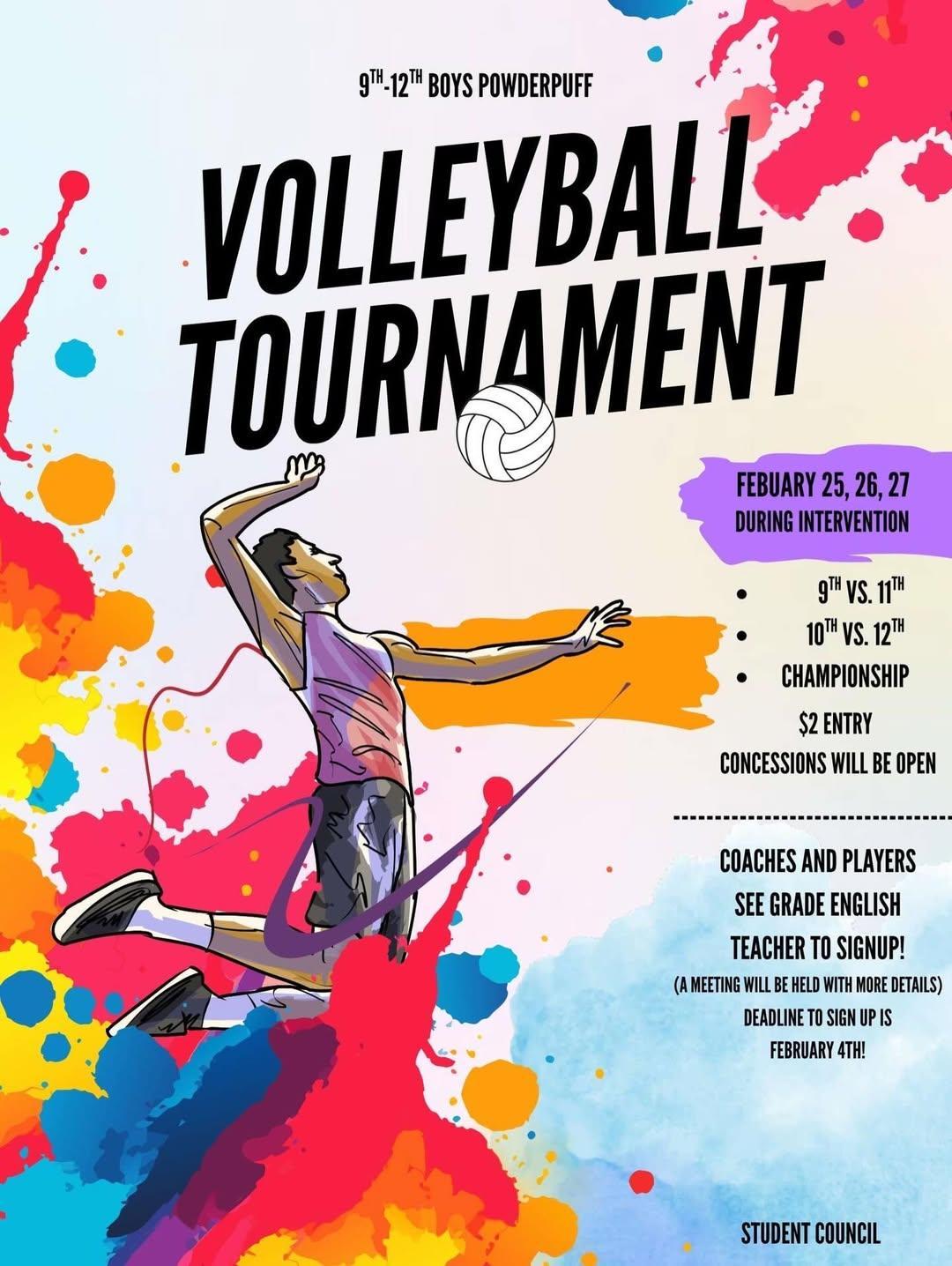 Boys Volleyball Tournament