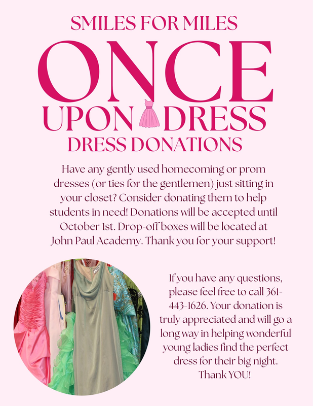 Once Upon a Dress Donations