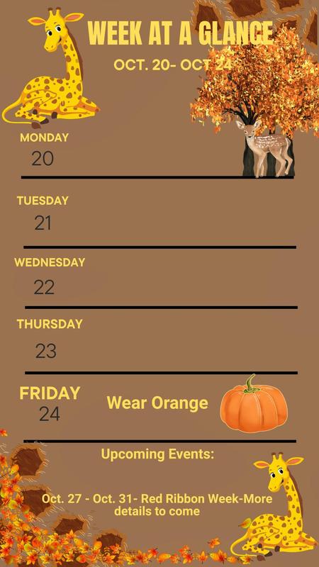 week at a glance