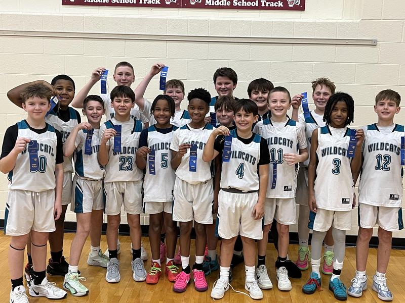 Hilda Walker Boys Basketball Team DPVC Tournament Champions