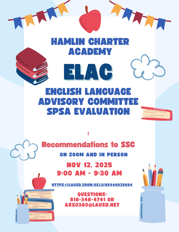 ELAC  |  November 12, 2025  |  9:00 AM Featured Photo