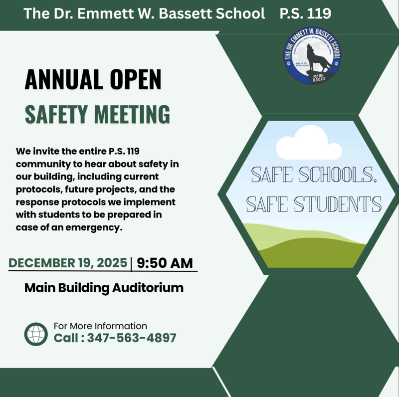Annual Safety Meeting Flyer December 2025