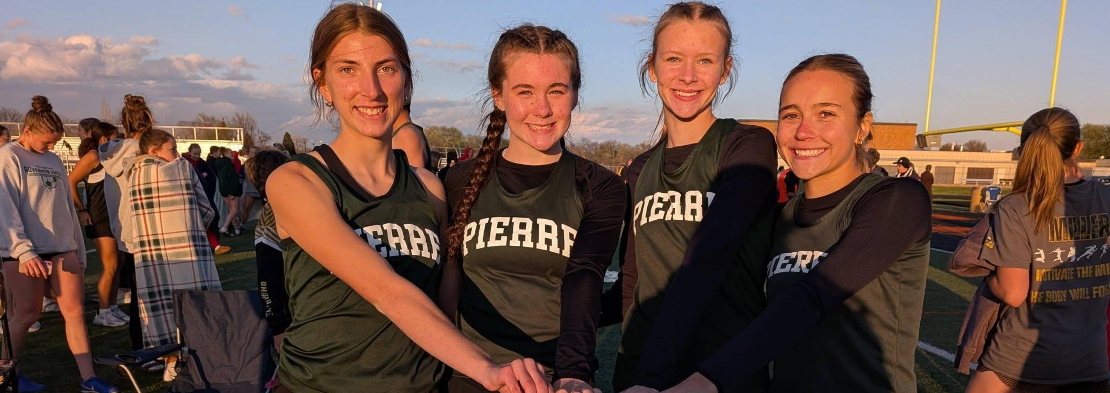 GMMS Girls Track Relay Team