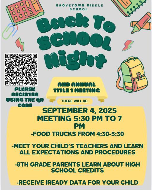 Back to School Night Image