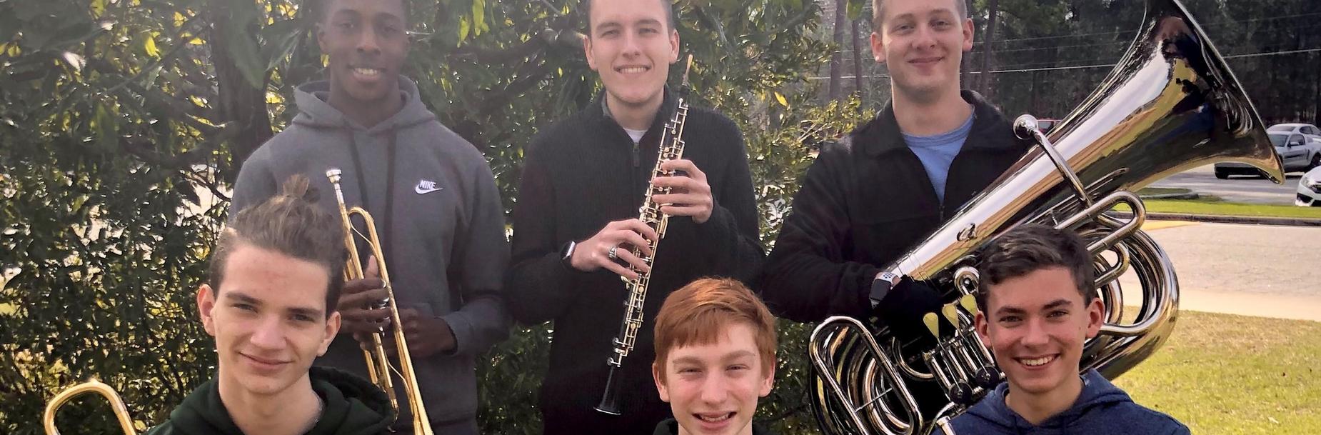 All-State Band Students