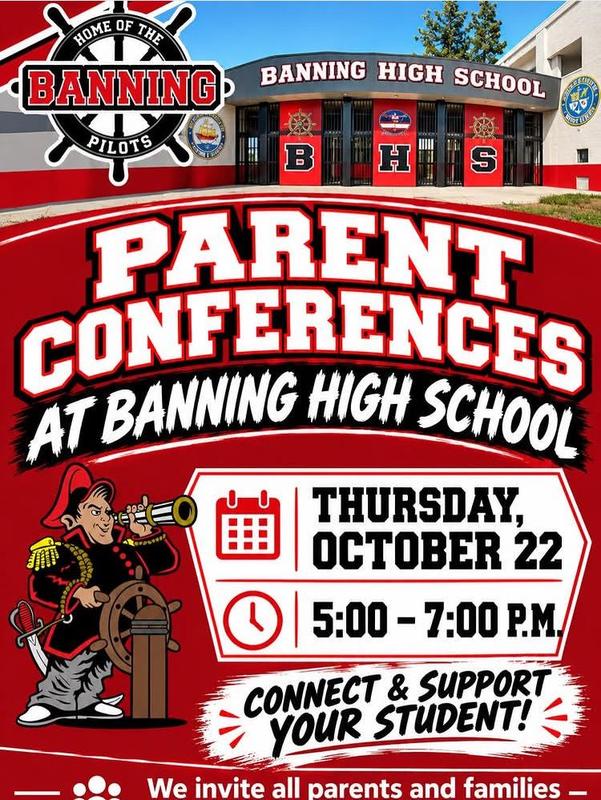 Parent Conferences - Thursday,October 22 -  5-7pm Featured Photo