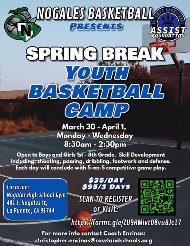 Nogales Youth Basketball Camp