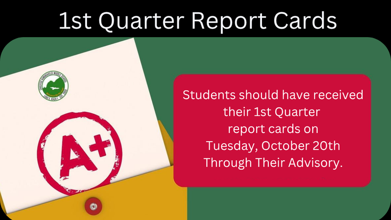 1st Qtr Report Cards