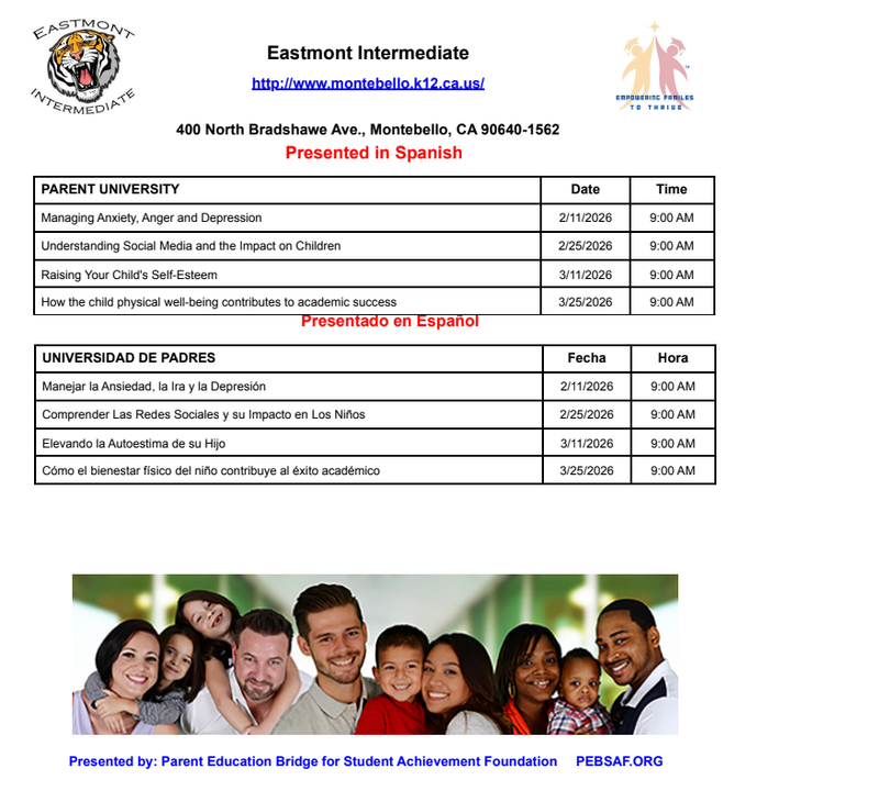 PEBSAF (Parent Education Bridge for Student Achievement Foundation)