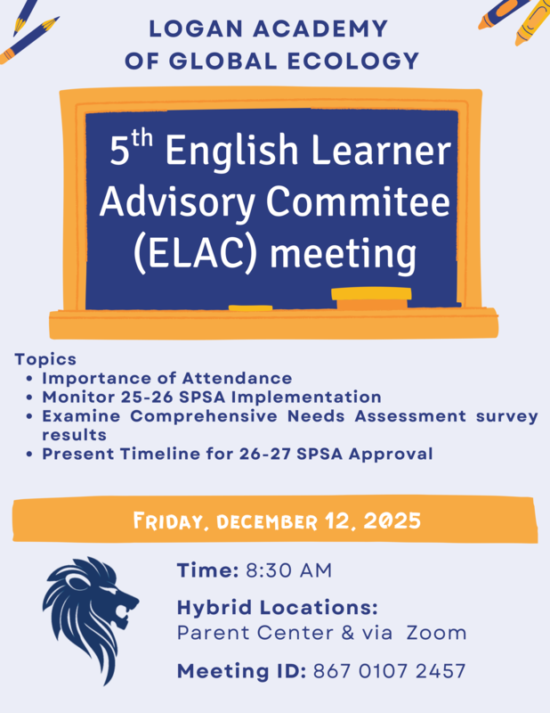 ELAC Meeting