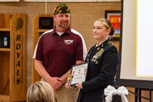Prince George JROTC cadets are celebrated during their annual awards ceremony.