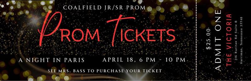 Prom tickets