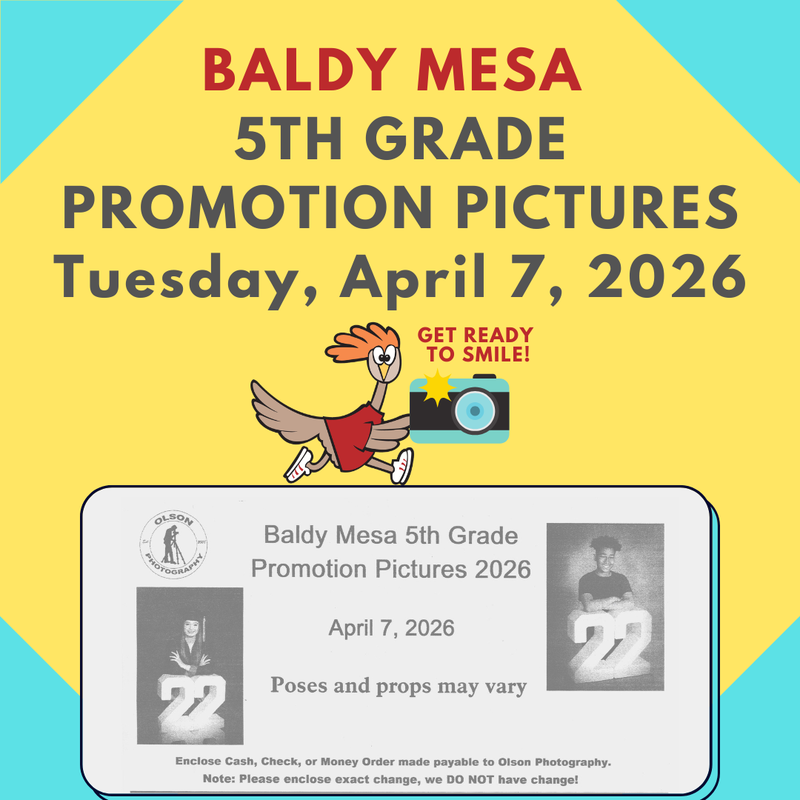 Attention 5th Grade Parents! **SAVE THE DATES** Featured Photo