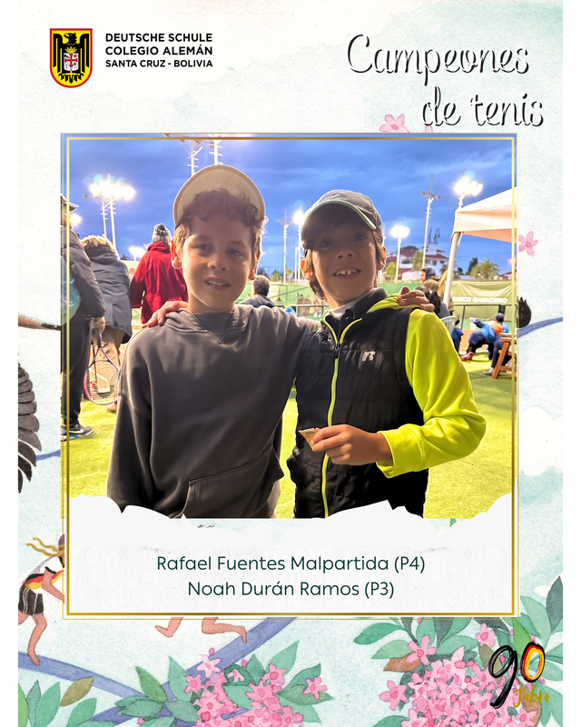 Campeones de tenis Featured Photo
