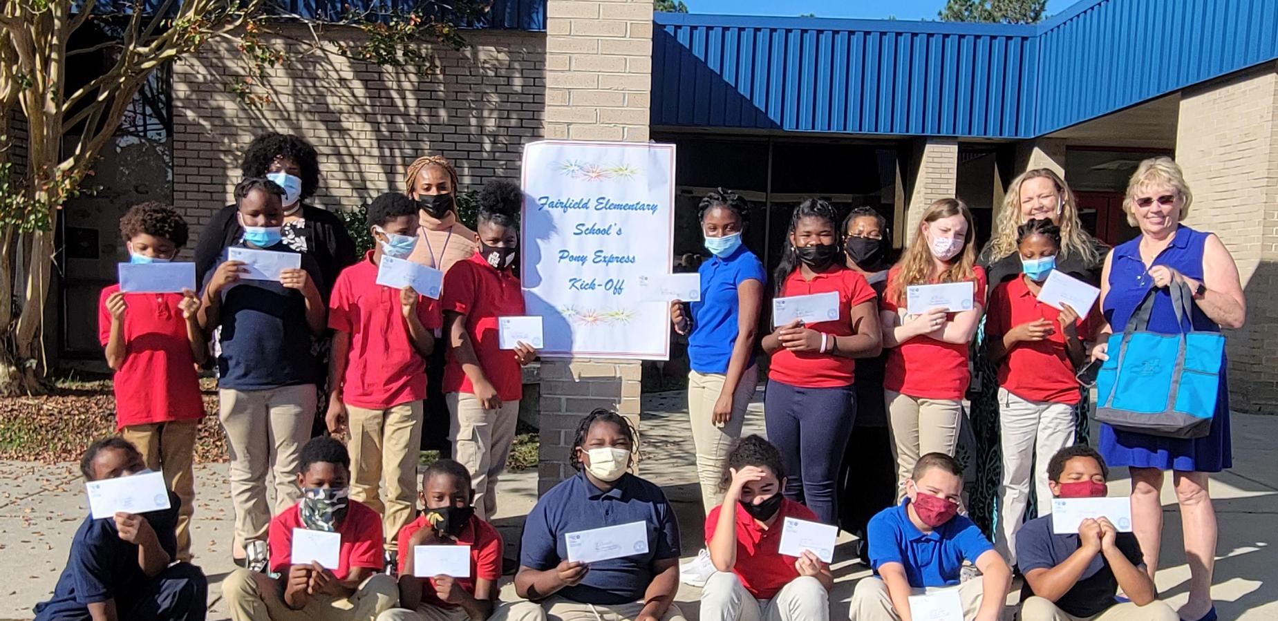 FES is one of two schools in the Midlands that has been selected by the Midlands Reading Consortium to participate in the Pony Express Program.