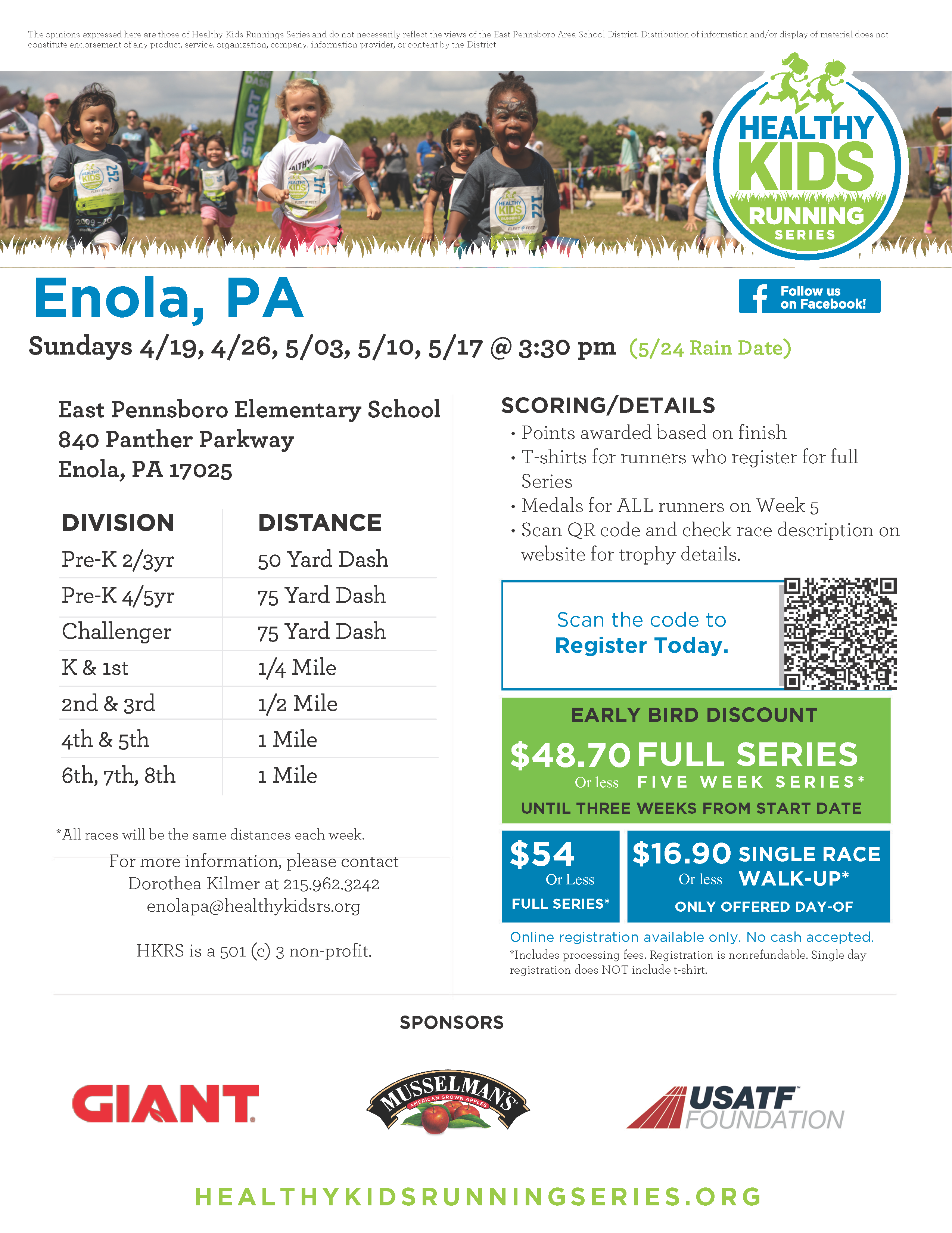 healthy kids running series
