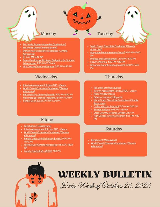 Weekly Bulletin