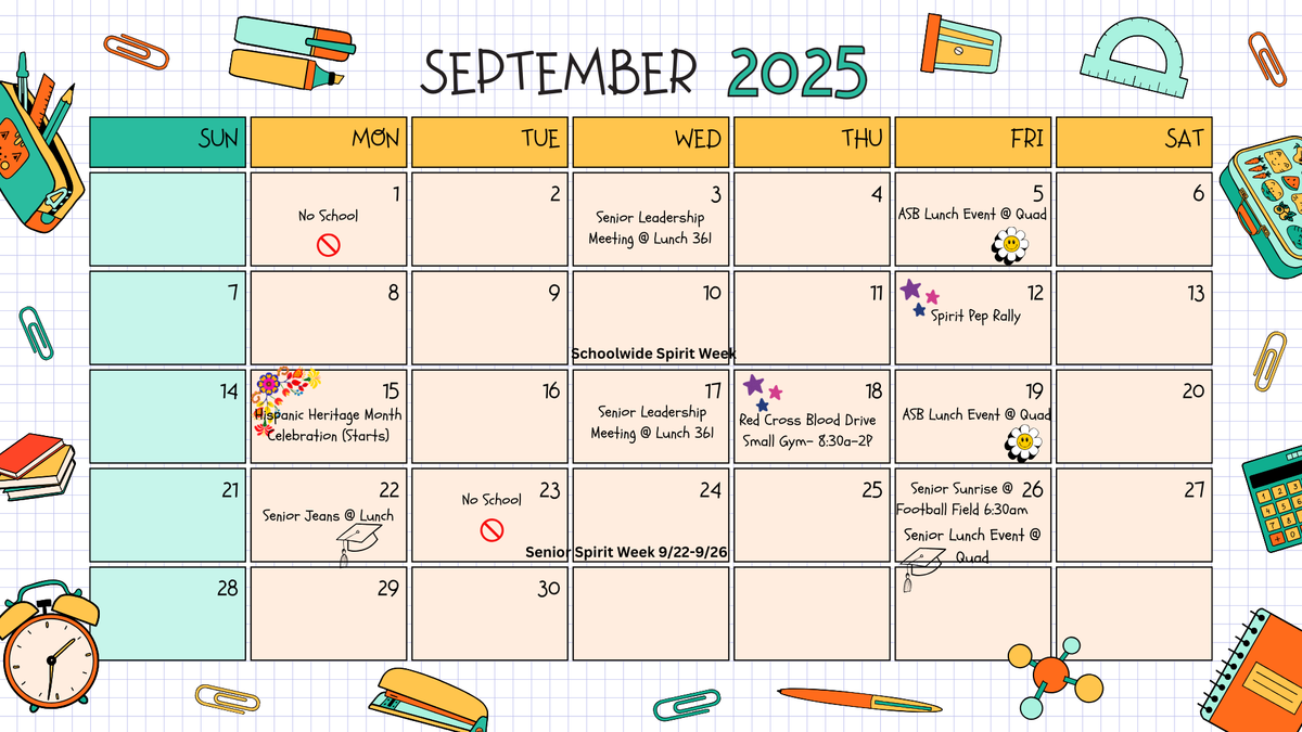 September 25 Calendar
