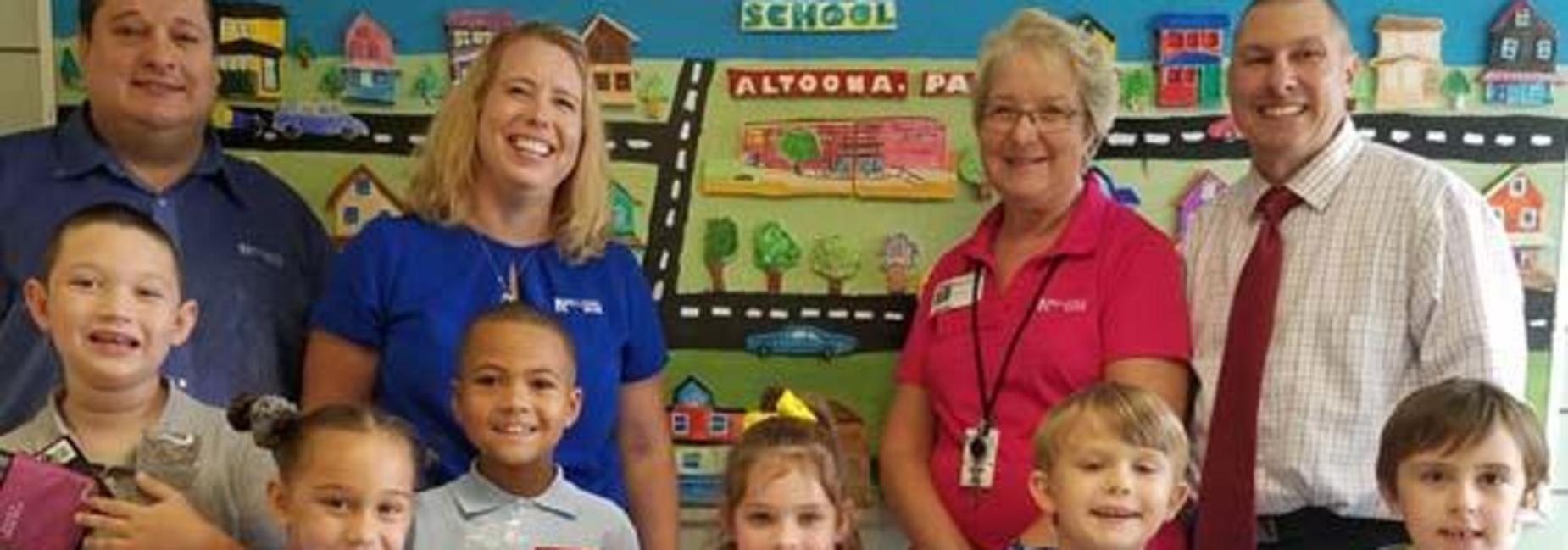 Donated School Supplies