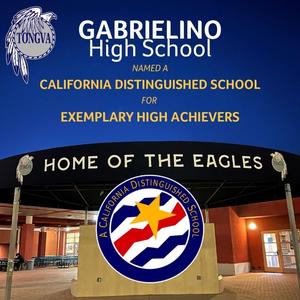 Gabrielino Courtyard at night