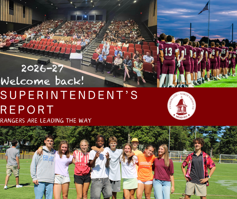 superintendent report cover photo