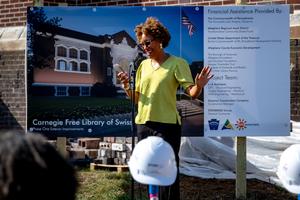Mayor McDonald speaks