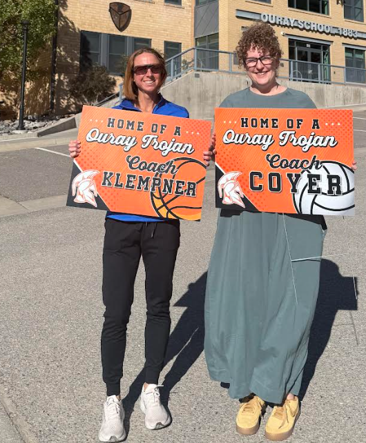Trojan Yard Sign
