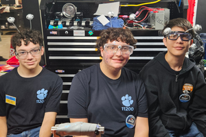 MHS Robotics students at State Competition