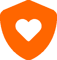 heart shield icon
