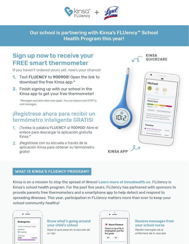 Free thermometer with sign on program