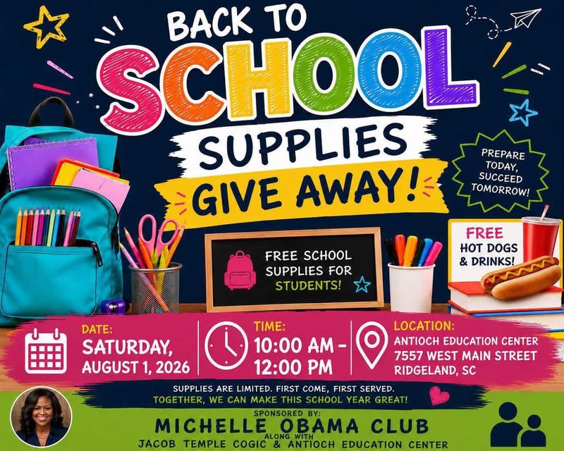 Community News: Free Back to School Supplies Giveaway! 🎒📚 Featured Photo