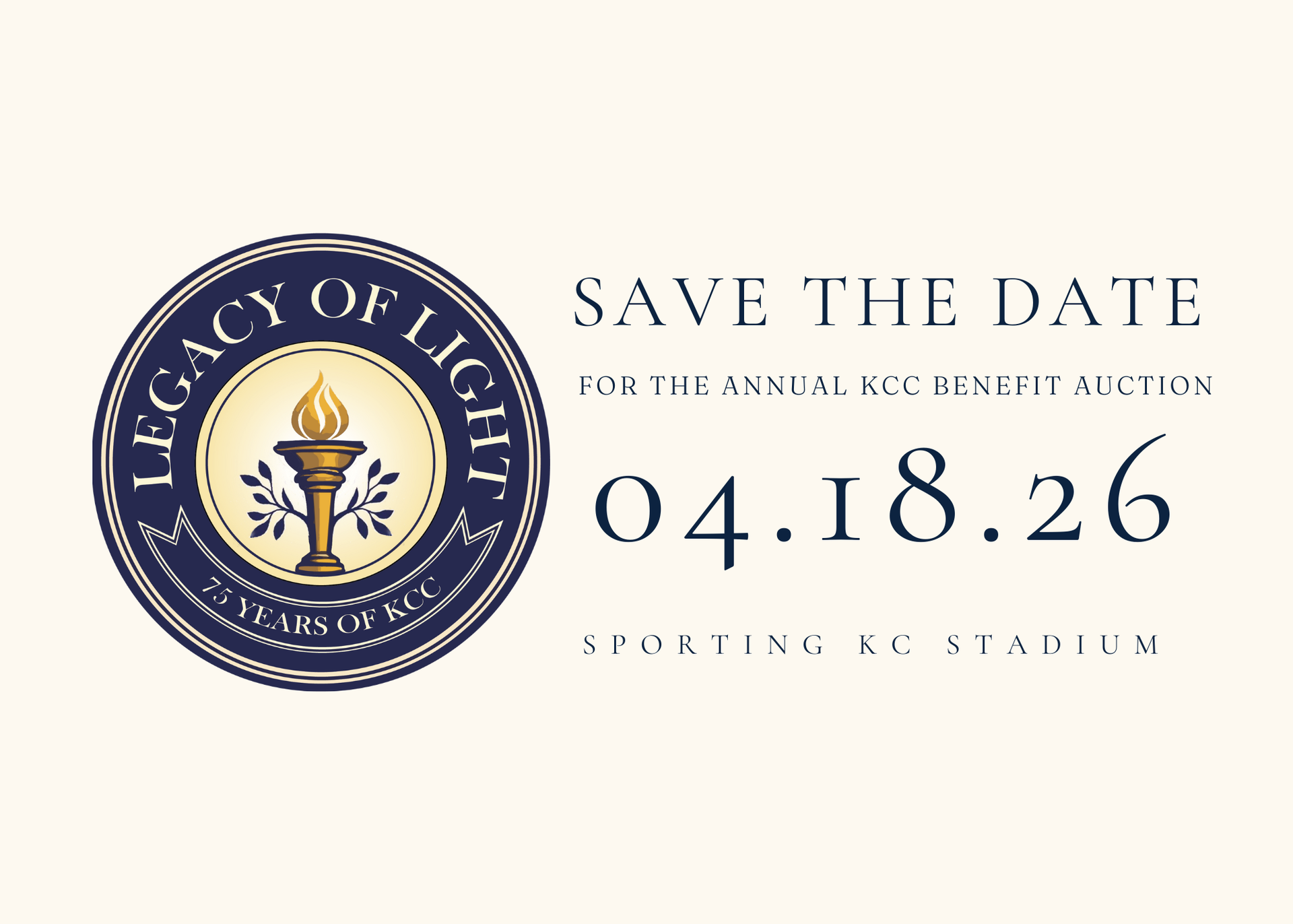 auction save the date