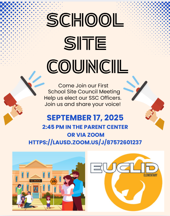 SSC Meeting Agenda 9/17