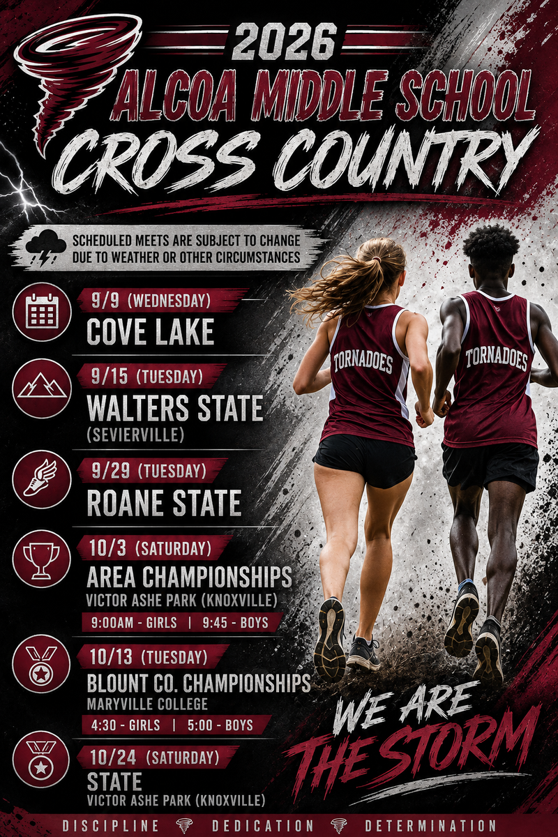 Cross Country Schedule