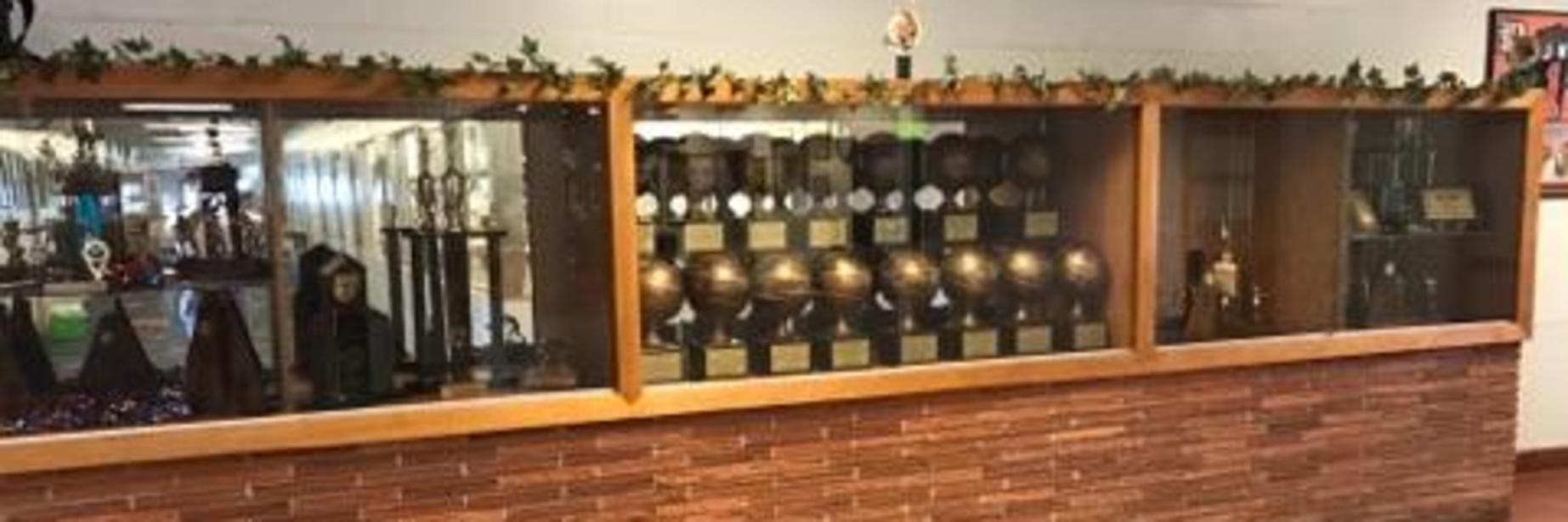 malone trophy case