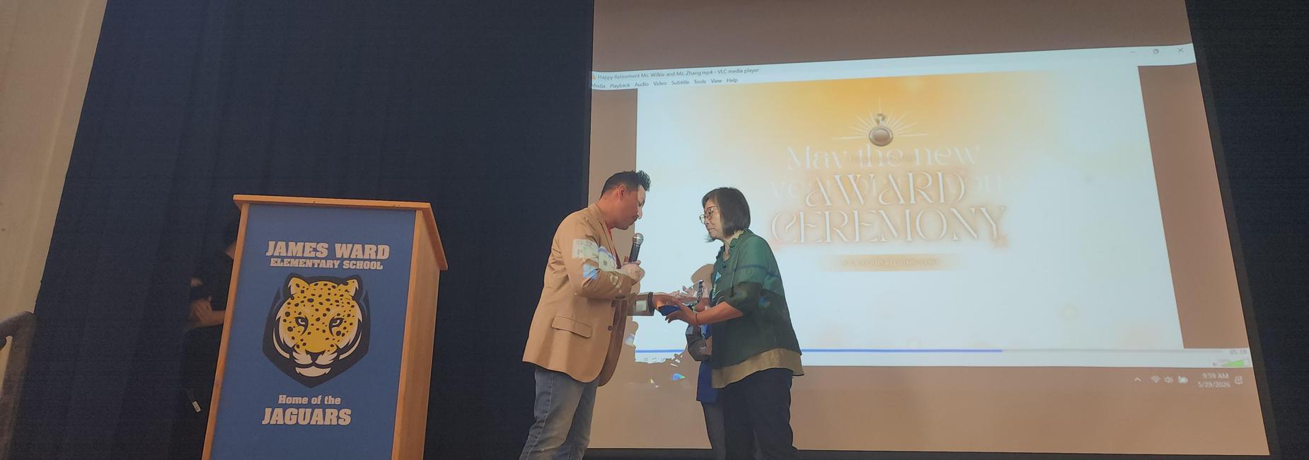 Happy Retirement Ms. Zhang