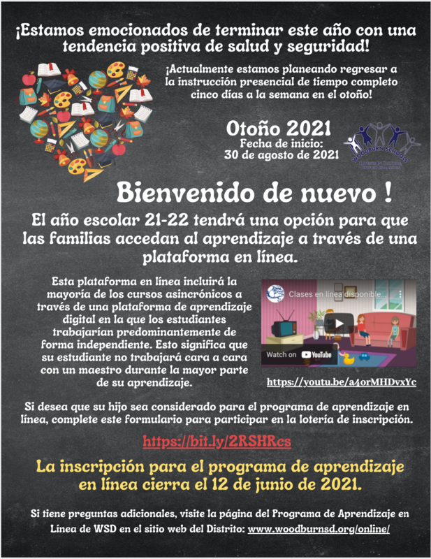 ¡Esperamos el año escolar 21-22! Featured Photo