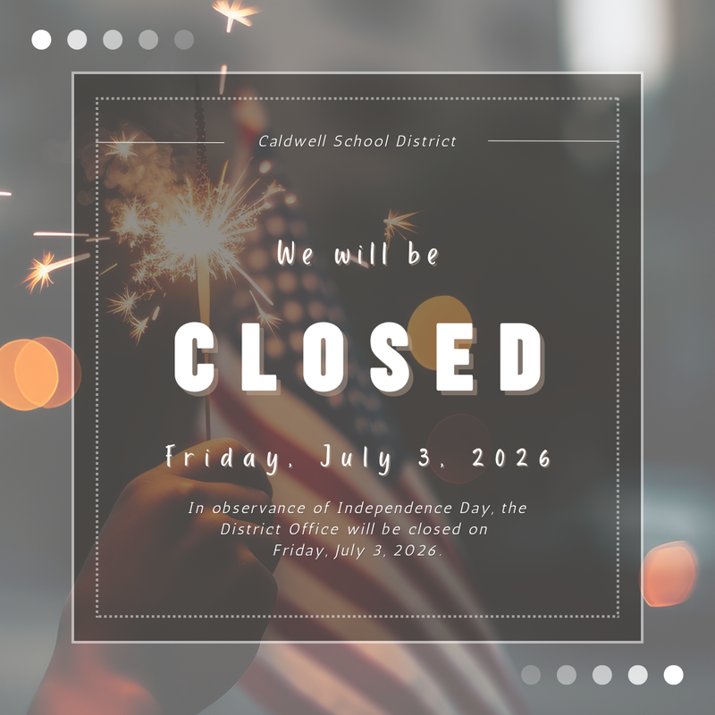 District Office Closure - 7/3/26 Thumbnail Image