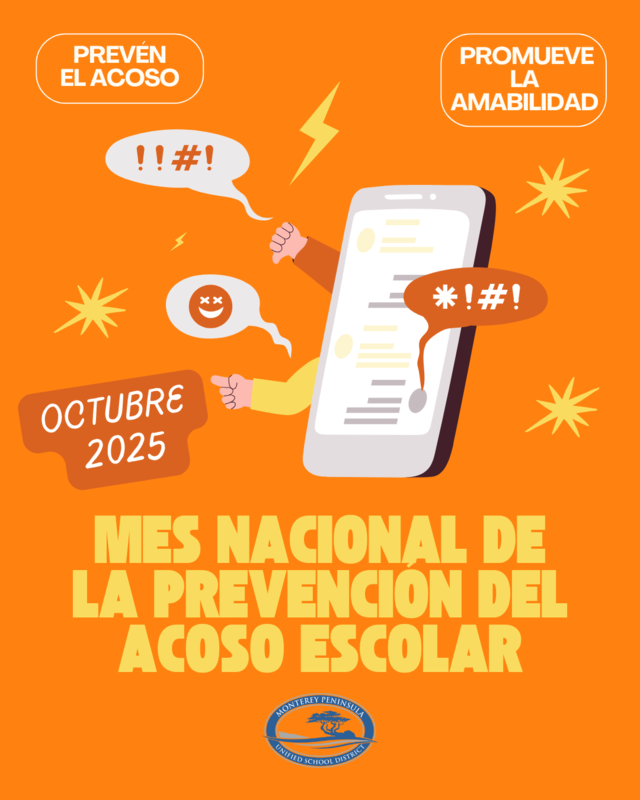 National Bullying Prevention Month Spanish