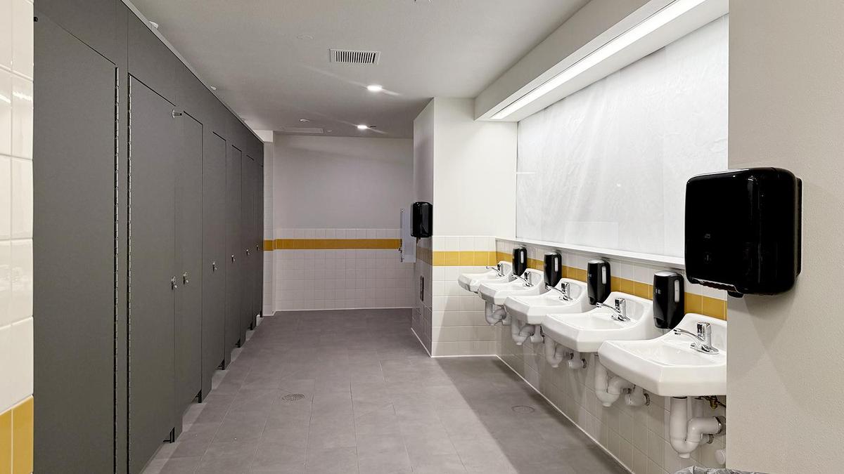 FGHS commons restroom renovation
