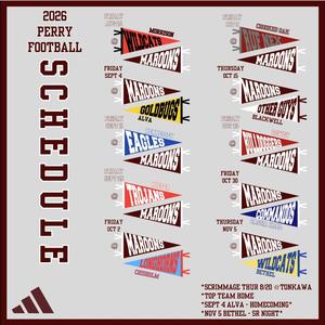 2026 Perry High School Maroons Football