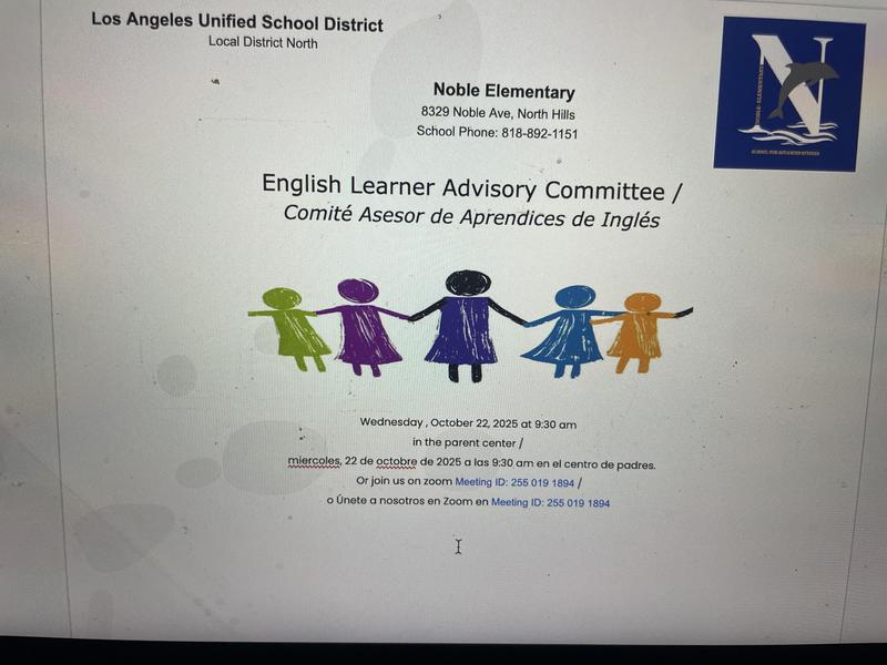 ELAC Meeting