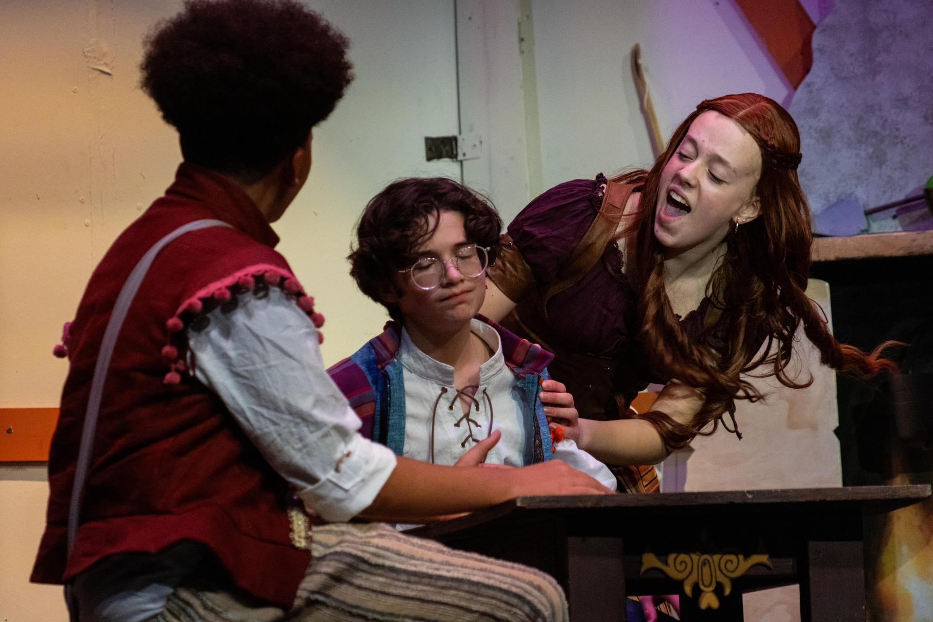 A scene from Something Rotten, Jr.