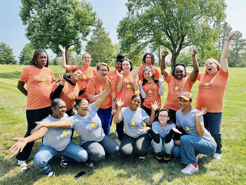 photo - fall 2025 cohort of GRAE / Rise Up Healthcare Academy