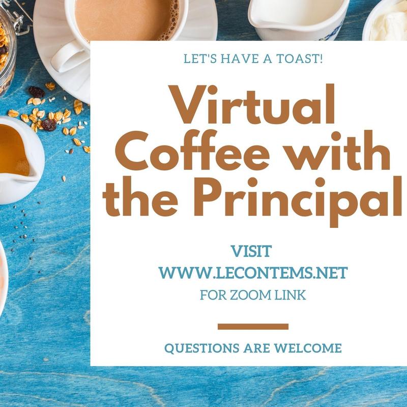 Coffee w/ the Principal (NO Meeting on Saturday) Featured Photo