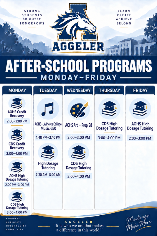 Aggeler Opportunity High School-CDS Aggeler After-School Programs