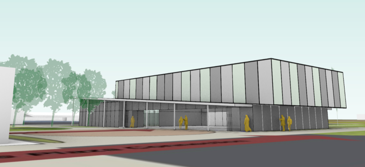 Del Mar High School conceptual rendering