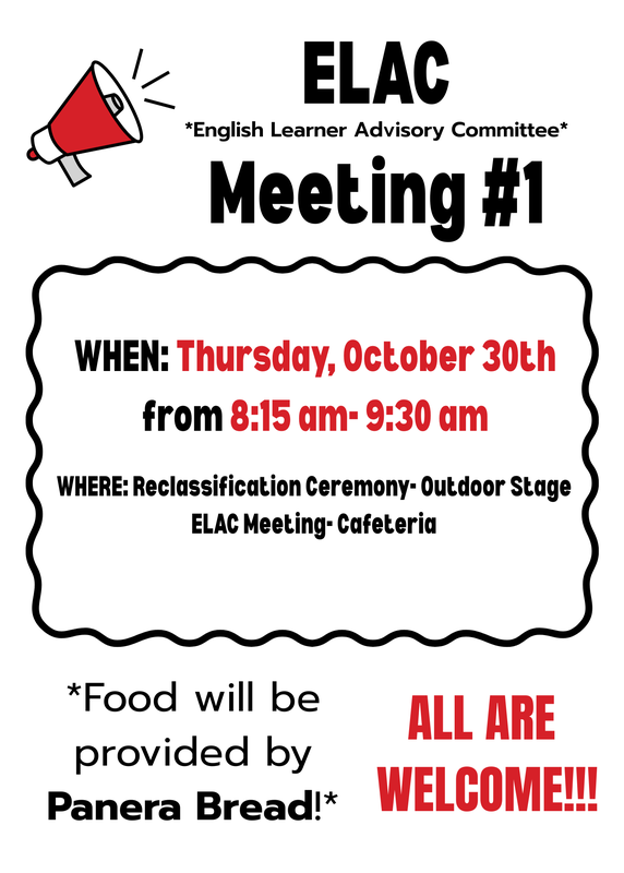 ELAC Meeting #1